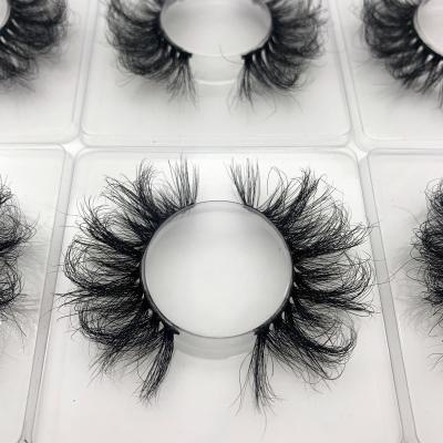 China Cheap Price Winged Mink Lashes 5d Mink Eyelashes Vendor Wispy 3d Mink Eyelash Bulk Vendor New style fluffy box eyelash packing for sale