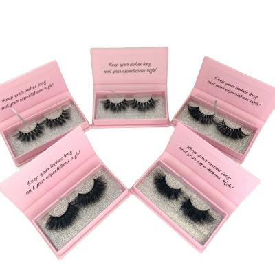 China Siberian Winged Mink Lash 20mm Lash Box Packaging Fluffy 25mm custom made 3d Mink Eyelash Vendor 5d Mink Eyelashes curly for sale