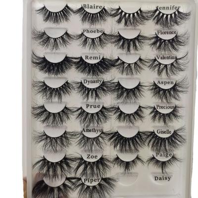 China Lash Wholesale Customized Boxes Private Bulk Label 25mm Super Curly Fluffy Mink Lashes for sale