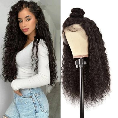 China As seller 2021 new arrival 13x4 lace wig curly hair wig hair picture deep wave front wigs long for sale