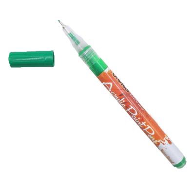 China Dry-erase & Extremely Fine 0.5mm Wet-erasing Cartoon Hand Drawn Graffiti Marker Needle Acrylic Tube Marking Pen Hand Ledger Color Drawing Pen for sale