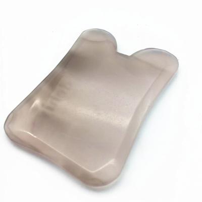 China Portable 100% Natural Agate Jade Gua Sha Massager Tool Jade Guasha for sale