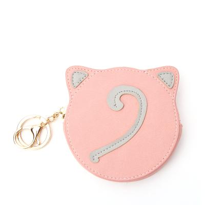 China High Quality Women RFID New Design Pink Color Mini Coin Wallet Purse for sale