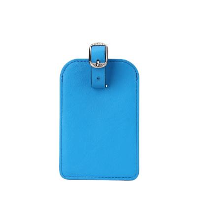 China High quality leather bag luggage tag and luggage tag for wholesale for sale