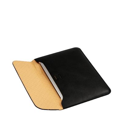 China Fashion Simple Men's Faux PU Leather Laptop Sleeve Anti Faux Leather Laptop Bag Men Blocked Wallet Customized Bags for sale