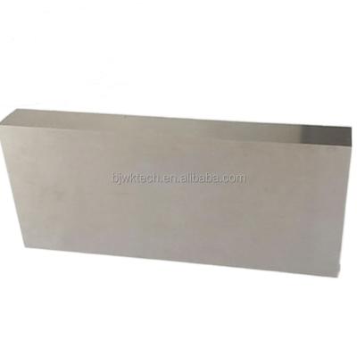 China High Purity ASTMB777 97WNIFE Tungsten 99.9% Pure Tungsten Alloy Plate Thickness Width Can Custom 2mm 3mm 5mm for sale