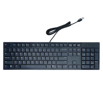 China Slim Full Size Anti - Ghosting Key Layout Keys 104 - USB Computer Keyboard Keyboard for sale