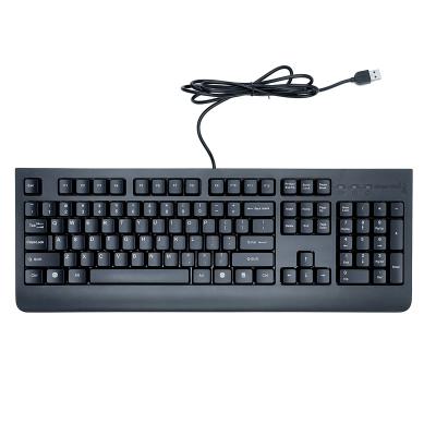 China Ghosted Wired Keyboard For Office , Full Size Standard USB Business Keyboard for sale