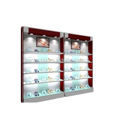 China Single Sided Hardware Tool Display Rack Phone Accessories Display Stand With LED Light Boxes For Store for sale