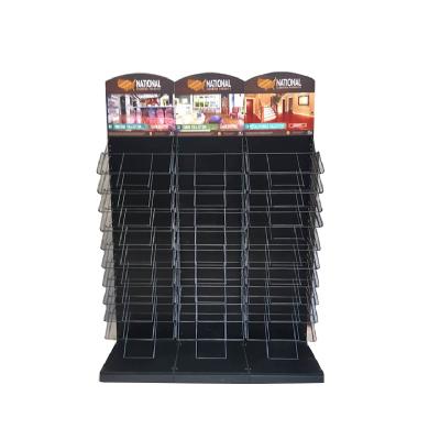 China Durable Ceramic Tiles Metal Display Stand Hanging Display for sale