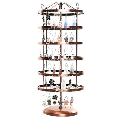 China Supermarket Good Quality Metal Jewelry Accessories Display Exhibitor for sale