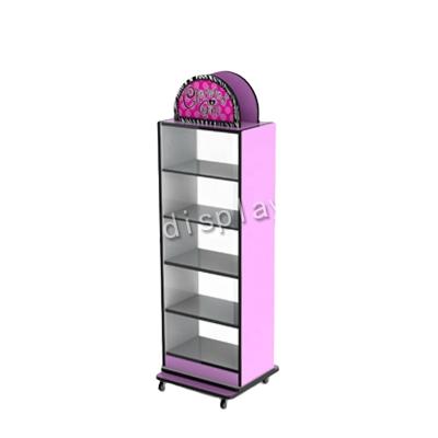 China Commerial Use New Products Retail Store Metal Nail Polish Display Rack for sale