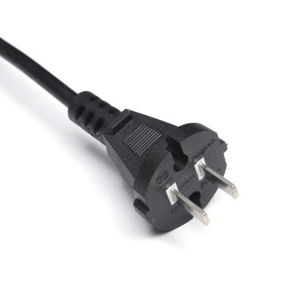 China Household Appliance Power Cord 6A 10A CCC 2 Core Standard China AC Electrical Cable 2 Pin To Female C7 Pulg Or Chinese Power Plug sripped copper wire for sale