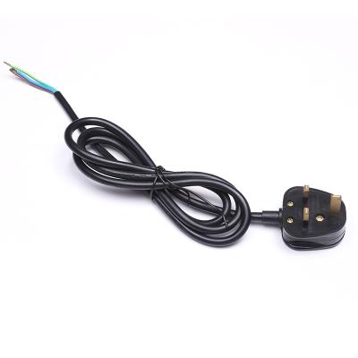 China Home Appliance UK 3P Plug To IEC C7 Figure 8 Connector BS IEC Approved Power Cable Britain AC Cord BS Consumer Electronics for sale