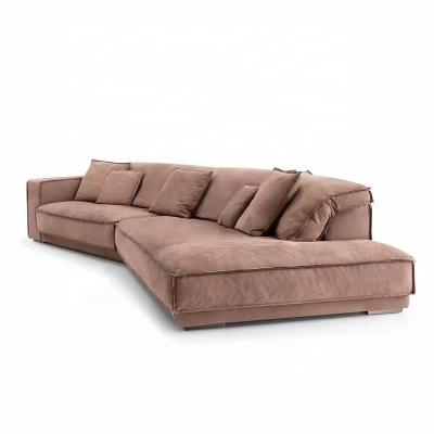 China BUDAPEST Sofa Nubuck Leather High Quality MOU China Leather (Other) Italian Design Adjustable for sale