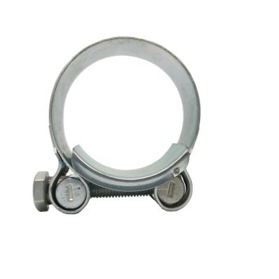 China T-bolt Healthcare 201SS Line Clamp Single/Double Hose Clips Custom OEM European Style Clamps for sale