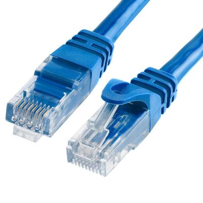 China LSZH/PVC Kico OEM Cat 6 Ethernet Network Lan Cable UTP High Quality Pure Copper CCA or CU Patch Tie 1M 3M 10m for sale