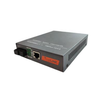 China . Netlink 100 1000M Single Mode Ethernet Fiber Optic Media Converter 10 for sale