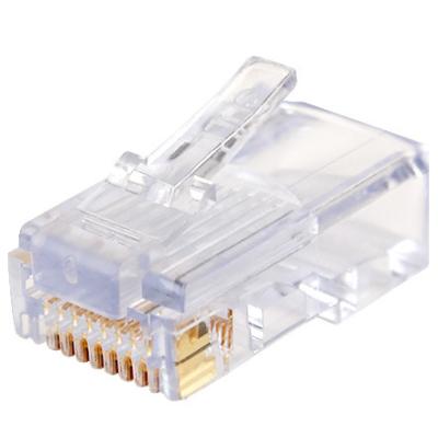 China Network KICO Gold Painting RJ45 CAT5e 8P8C Network Connector for sale