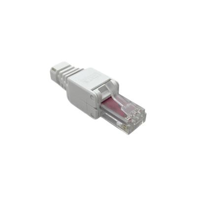 China audio & CAT6 RJ45 Video Connector Toolless Socket for sale