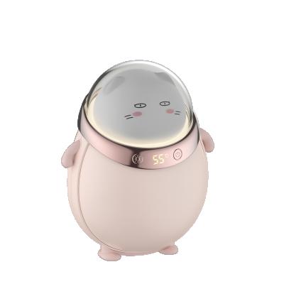 China Hot-selling Hotel Hand Warmer With Cartoon Design Portable Power Bank USB Rechargeable Heater Winter for sale