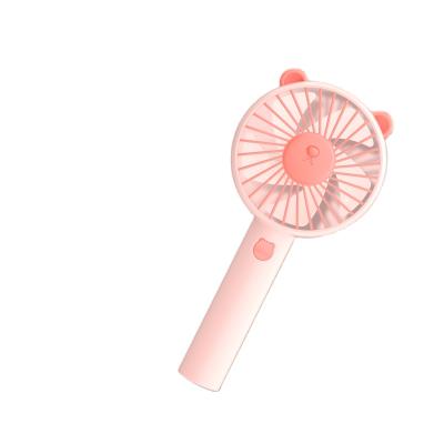 China Portable Mini Hand Held Fan with USB Rechargeable Battery 3 Speed ​​Personal Desktop Table Fan with Basic Portable Hand Held Fan for sale