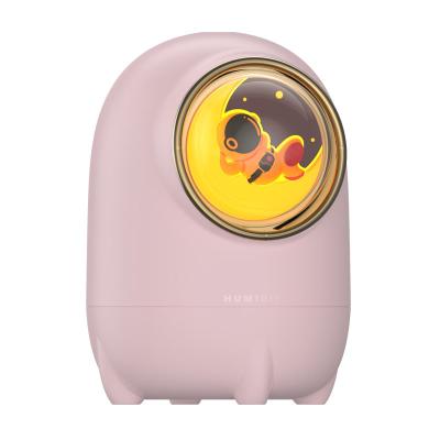 China Hotest Sale 270ml Air Humidifier Steam Smart Mist Humidifier Purifier Lightweight Luxury Small Usb With Light Cute Mini Humidifier for sale