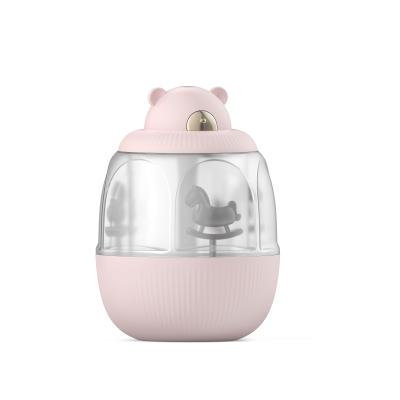 China Light Luxury Portable Desktop Purifier Ultrasonic Mist Cool Colors LED Mini Usb Car Air Humidifier For Dry Skin Home Bedroom for sale