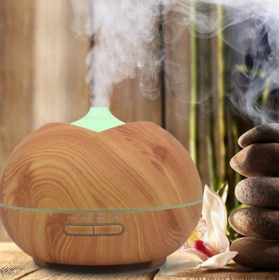 China Household 2 in 1 Aromatherapy Machine H2O Ultrasonic Led Mist Humidifier USB Cool Essential Oil Diffuser For Home for sale