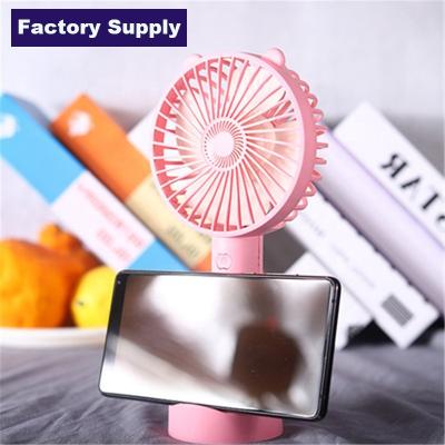 China Small Portable Handheld Fan Mini Desktop USB Rechargeable Air Cooling Fan for sale