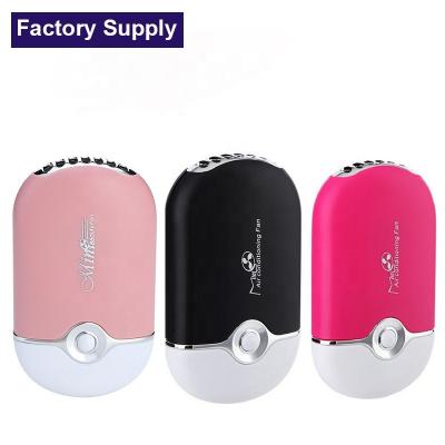 China Portable Mini USB Rechargeable Electric Handheld Fan Eyelash Cooling Air Fan for sale