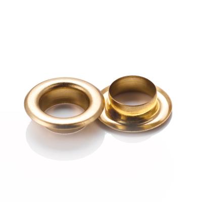 China Factory price custom production custom eyelet, grommets banner eyelet grommets shoes\jeans\bags\curtain metal brass customized for sale