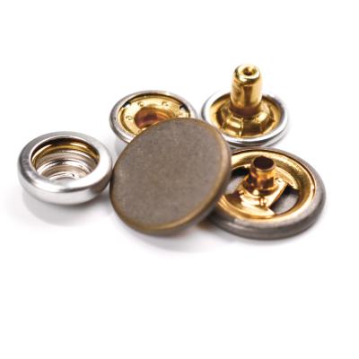 China 503 Press Brand Nickel Free Brass Buttons Stud Button For Curtain Snap Knob With Logo for sale