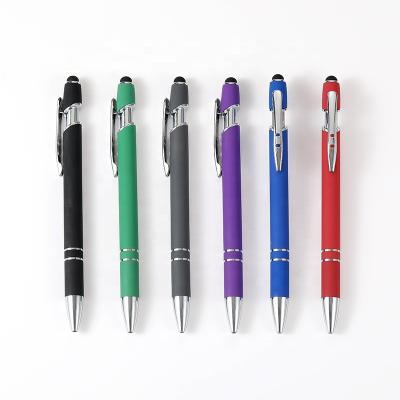 China Office& School Pen Wholesale E-commerce Hot Selling High Quality Custom Made 2 in 1 Multifunctional Plastic Ballpoint Pen for sale