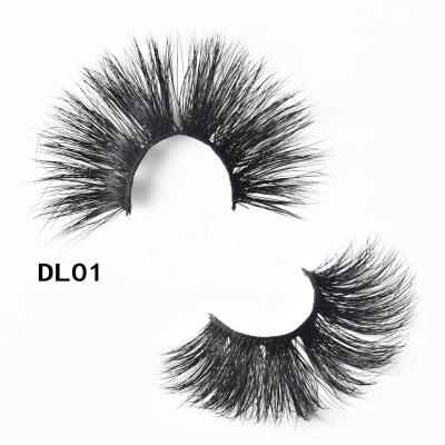 China Gorgeous Style Factory Supply 3d 25mm Mink Lashes With Custom Packing for sale