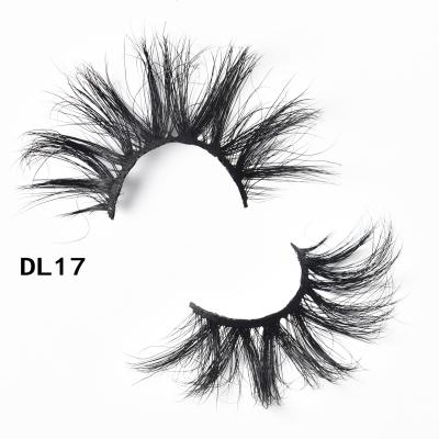 China Wholesale Gorgeous Style Lashes3d 25MM Mink Eyelashes Private Label Extra Long 3D Mink Lashes Vendor With Customized Boxes for sale