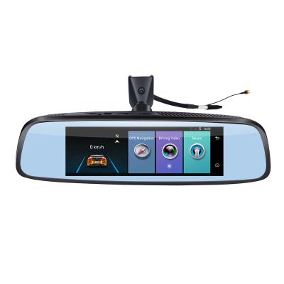 China 4G Android 5.1 RAM2G ROM32G K3000 4G Car DVR 3Cameras Dash Camera With ADAS Mirror DVR RAM2GB ROM 32GB 8inch IPS Touch Screen Black Box for sale