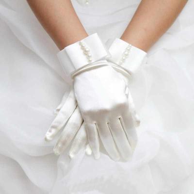 China Best Fashion Viscose/Polyester Women Stretch Satin Gloves Extra Wrist Elbow Opera Evening Gloves Satin Evening Gloves Extra Elbow Opera Wrist for sale