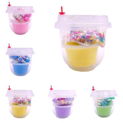 China Soft Toy XQ223 Charms Cloud Mud Color Candy Lollipop Ice Cream Lovely DIY Sludge Kit for sale