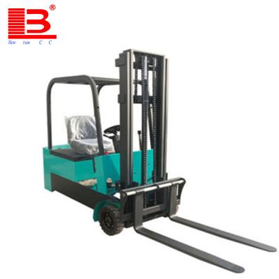 中国 Factory outlet latest 1ton Top Grade Side Electric Three Wheel Forklift Truck 販売のため