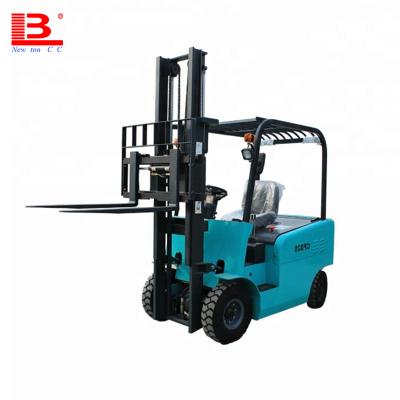 China NEW NEWTON automatic stacker factory wholesale 3 ton 3meter good quality 4 wheel sitting drive forklift truck en venta