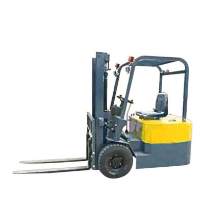 China Mini Rough Terrain Three Wheel Forklift Terrain Forklift With CE 1850*1100*2100mm zu verkaufen