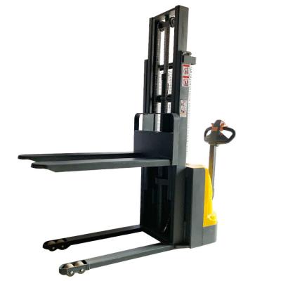 China Hydraulic Pump Electric Stacker Truck Hand Operated Manual Lifter Forklift for sale