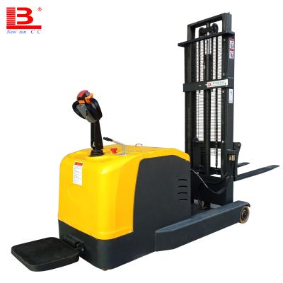 중국 battery operated stacker manufacturer 1ton 2ton mast forward mobile lift forklift truck electric for sale 판매용