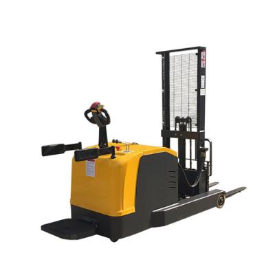 China Power Fork Lift Stacker 2 Meter 6 Meter 5 Meter Lift Height Pallet Stacker zu verkaufen