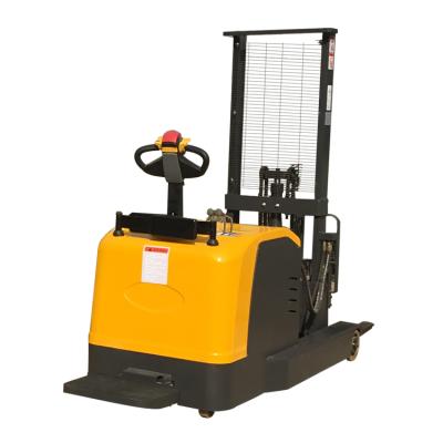 China Transpallet Fork Lift Stacker Light Duty Electric Stacker Battery Drive Mode for sale