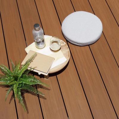 China Waterproof Wear Resistant Anti-Slip Outdoor WPC Decking Garden Wpc Composite Decking Decorative for sale