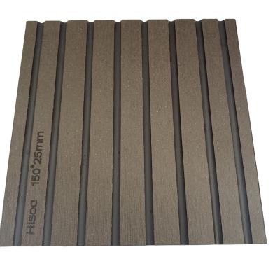 China Anti-UV Waterproof WPC Flooring Outdoor Wood Plastic Composite Wpc Decking Hollow Flooring 150*25 Wpc Flooring for sale