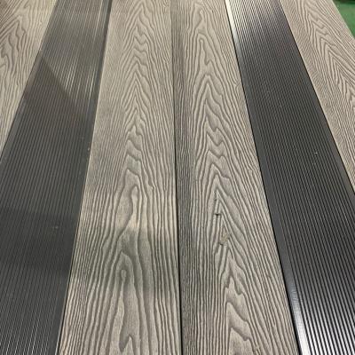 China Waterproof wear resistant anti-slip wpc engineered flooring wood wpc plastic composite decking prices for sale