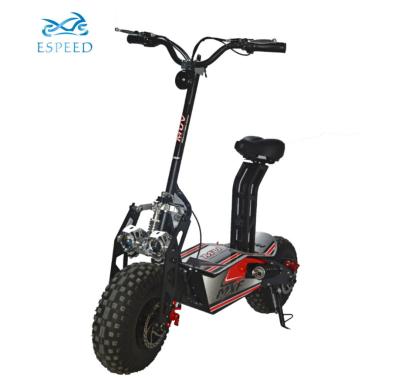 China 2019 Big Power Off Road 1600w Mid Motor Electric Scooter With 145/70-6 Seat for sale